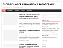 Tablet Screenshot of droiddynamics.com